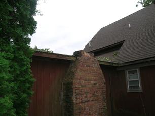 fireplace damage