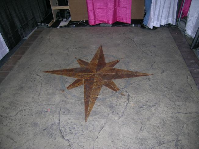 stamped concrete